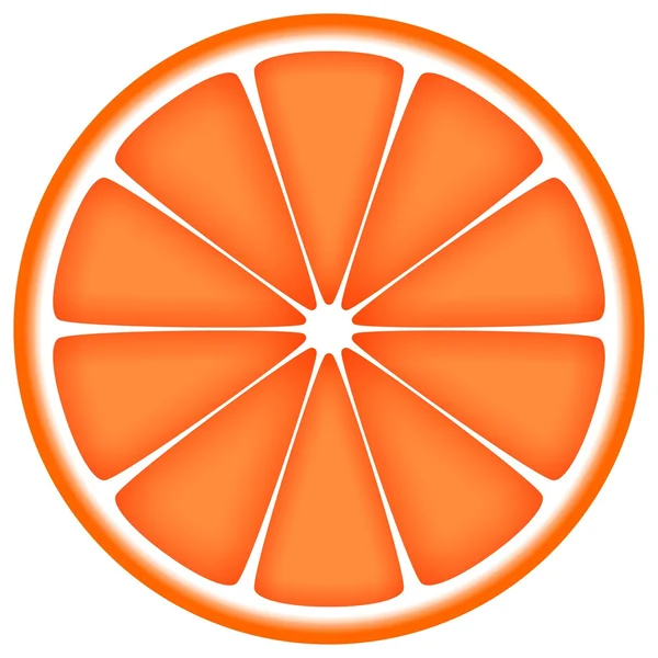Orange Slice — Zdjęcie stockowe