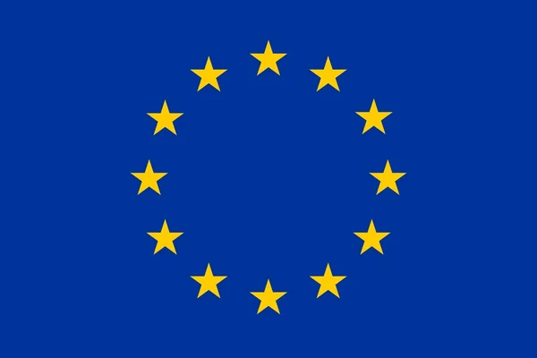 Bandeira da União Europeia —  Vetores de Stock