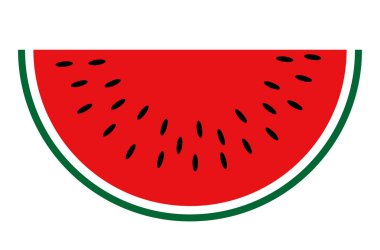 Slice of Watermelon clipart