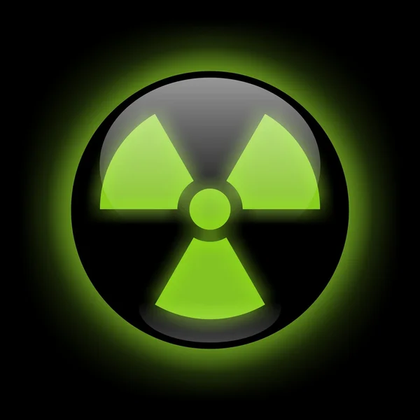 Segno di radiazione — Foto Stock