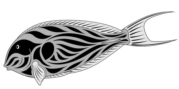 Chirurgien des poissons — Image vectorielle