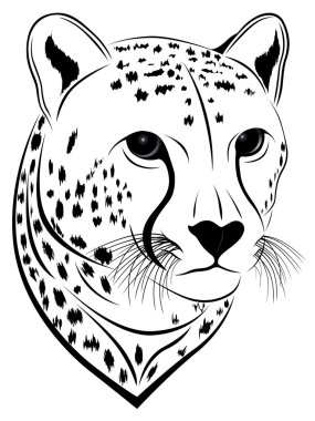 Cheetah clipart