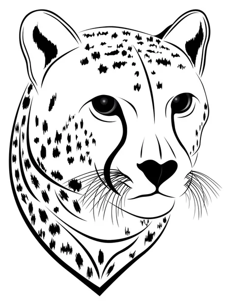 Gepard — Wektor stockowy