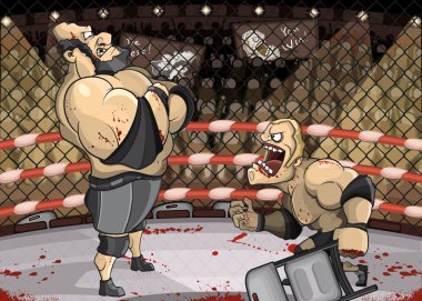 Wrestling clipart