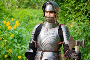 Knight in shining armor clipart