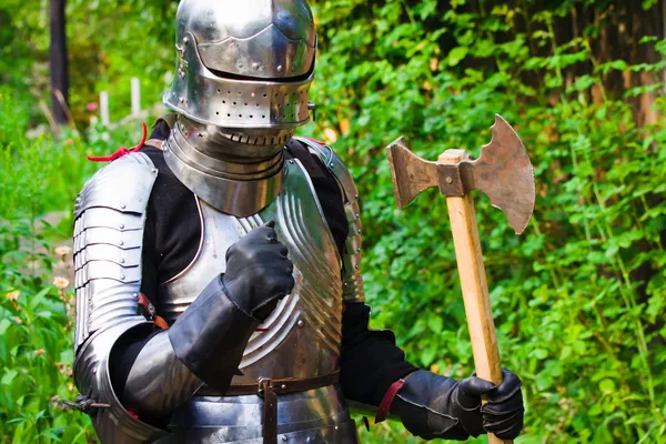 Knight in shining armor — Stock Photo, Image