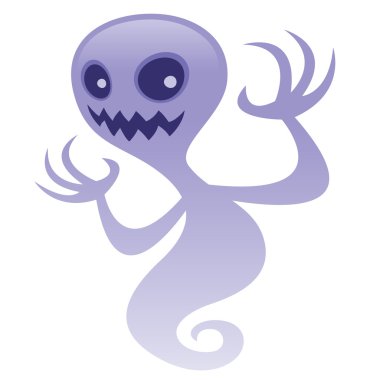 Grinning Ghost clipart