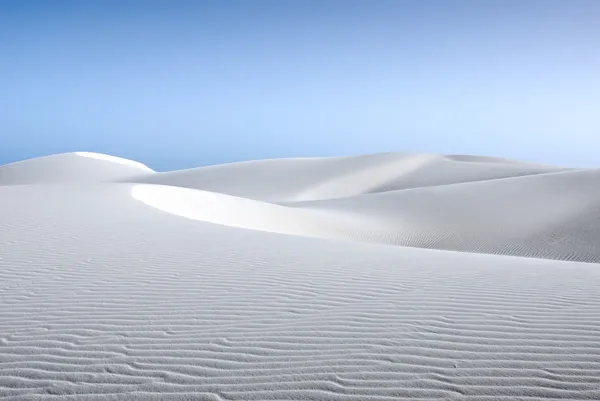 Білий пісок — стокове фото