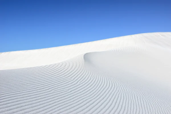 Білий Дюна — стокове фото