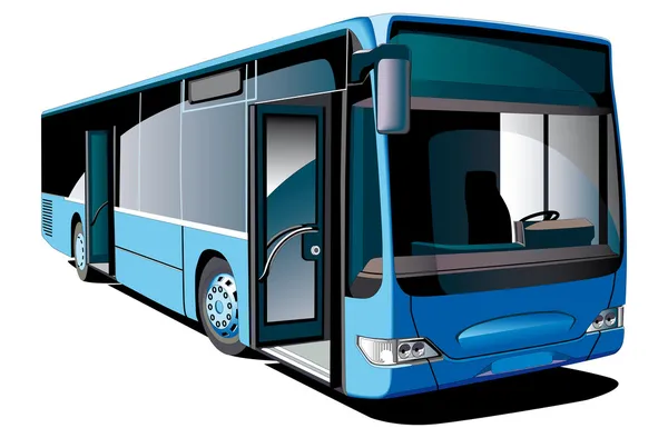 Autobus moderno — Vettoriale Stock