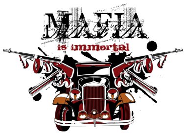 Mafia is immortal clipart