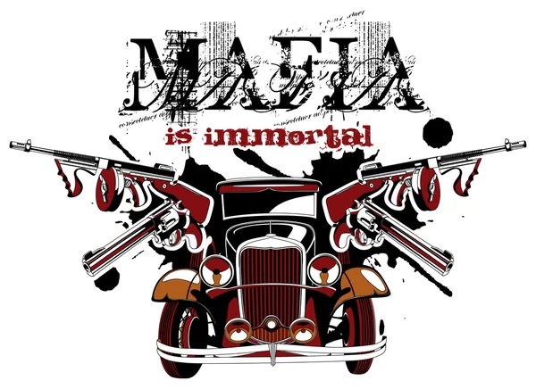 La mafia est immortelle — Image vectorielle