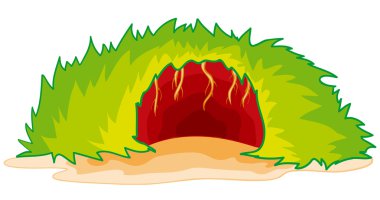 Burrow clipart