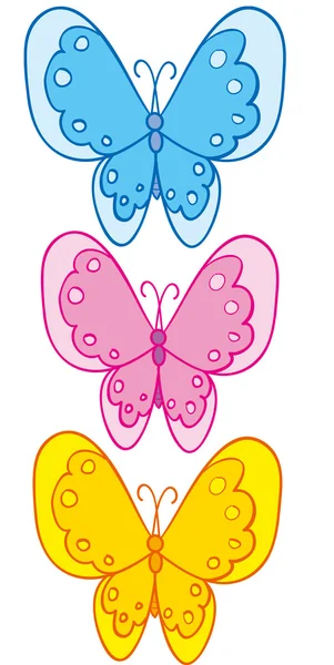 Mariposas — Archivo Imágenes Vectoriales