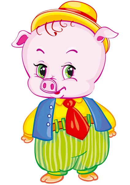 Pig — Stock Vector