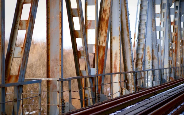 Railroad bridge — Stock Photo, Image