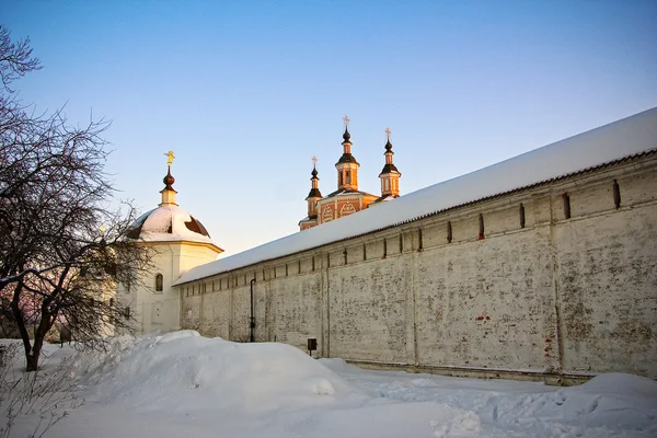 Стена монастыря — стоковое фото