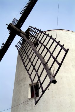 windmolens - castilla-la Mancha met een oppervlakte. Spanje