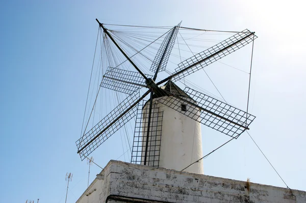 stock image Mill in Menorca, Balearic island in Spain