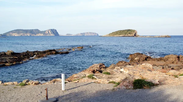 Uitzicht op het eiland ibiza, islas baal — Stockfoto