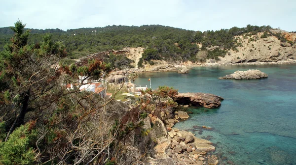 Ibiza Adası, Islas bale views — Stok fotoğraf