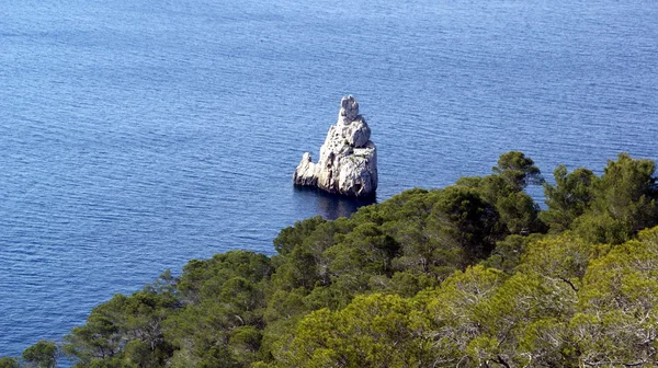 Vistas de la Isla de Ibiza, Islas Bale — Foto de Stock