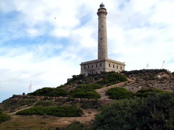 カボ ・ デ ・ パロス、カルタヘナの灯台 , — ストック写真