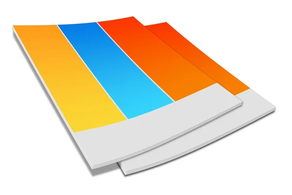 Ilustración del libro sobre fondo blanco —  Fotos de Stock