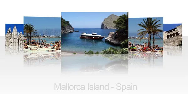 Collection of pictures of the Mallorca I — Stock Photo, Image