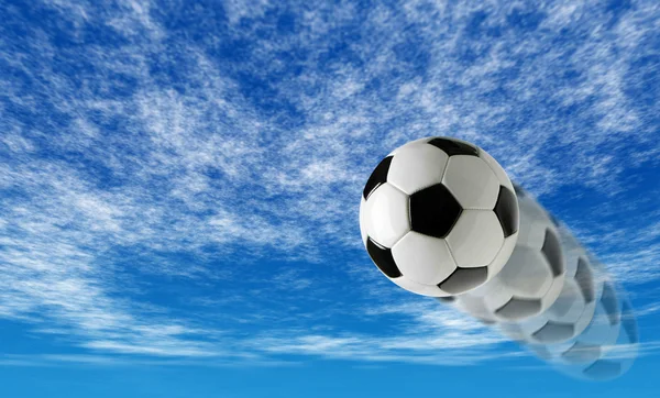 Futbol topu arka plan — Stok fotoğraf