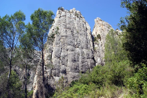 Gargantas del río Cabriel, parque natural en España — Foto de Stock