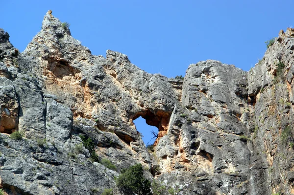 Ущелья реки Кабриэль, природный парк Испании — стоковое фото