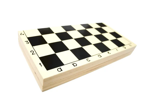 Gesloten schaakbord — Stockfoto