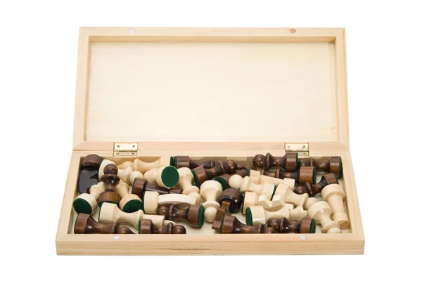 Opened chess board — Stock Photo, Image