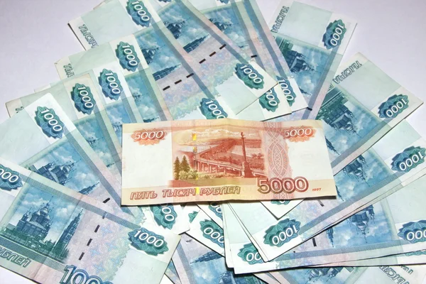 Waluta Rosji — Zdjęcie stockowe