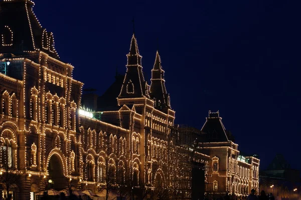 Будівництво цеху на червону площа в Москві — стокове фото