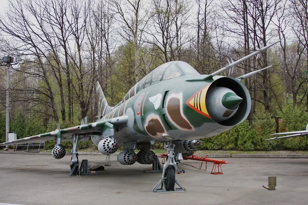 Літак в музеї військової техніки — стокове фото