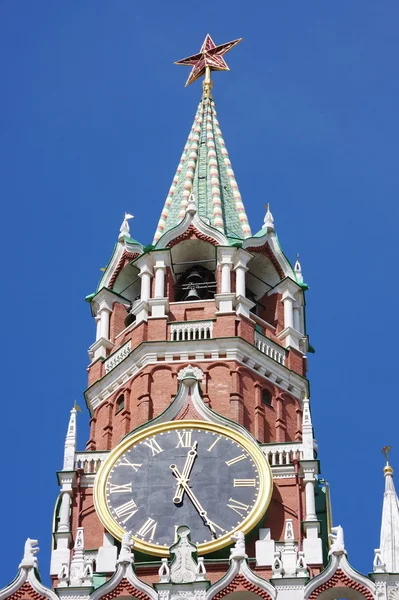 Κρεμλίνο του κτιρίου της Μόσχας στην περιοχή κόκκινο — Φωτογραφία Αρχείου
