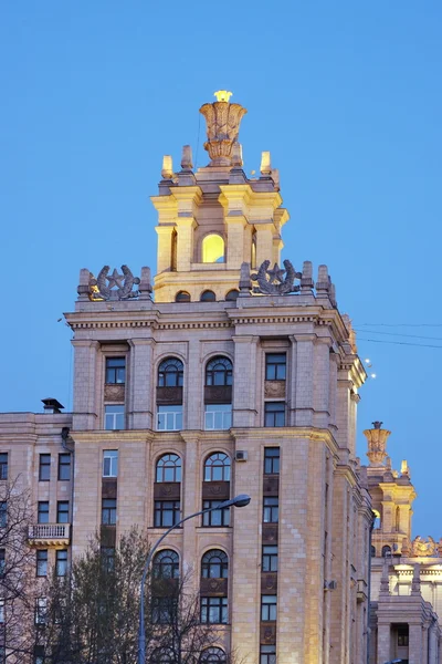 Wysokość domu jest w Moskwie — Zdjęcie stockowe