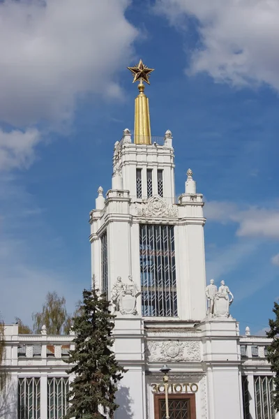美しい建物は、モスクワ市です。 — Stockfoto