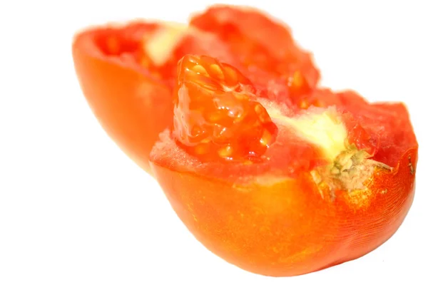 Rote Tomate — Stockfoto