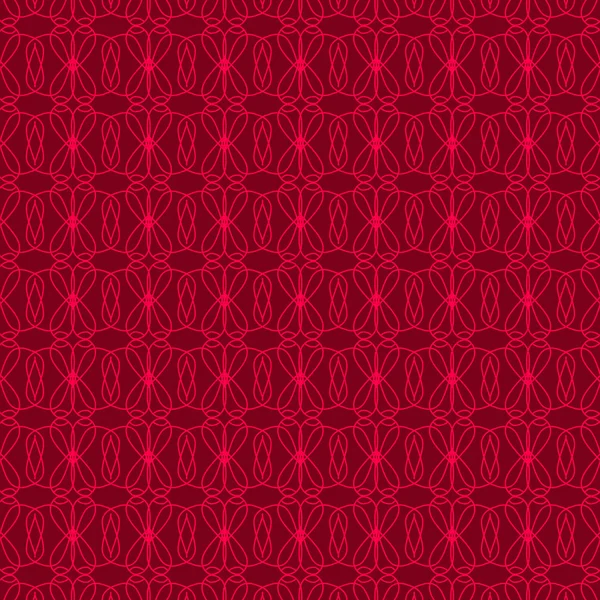 无缝红色饰品 — 图库矢量图片