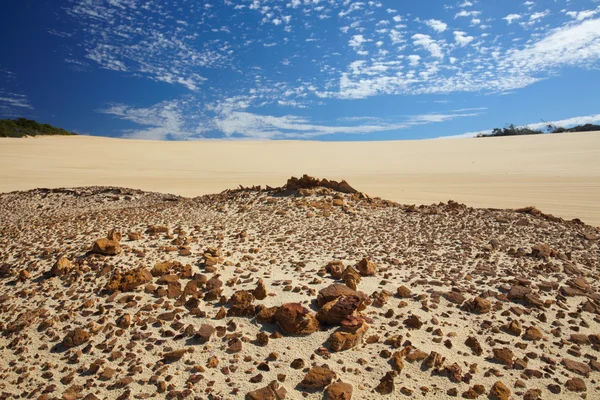 Пустеля на острів Фрейзер — стокове фото