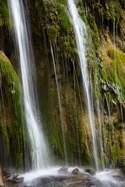 stock image Waterfall on a spring