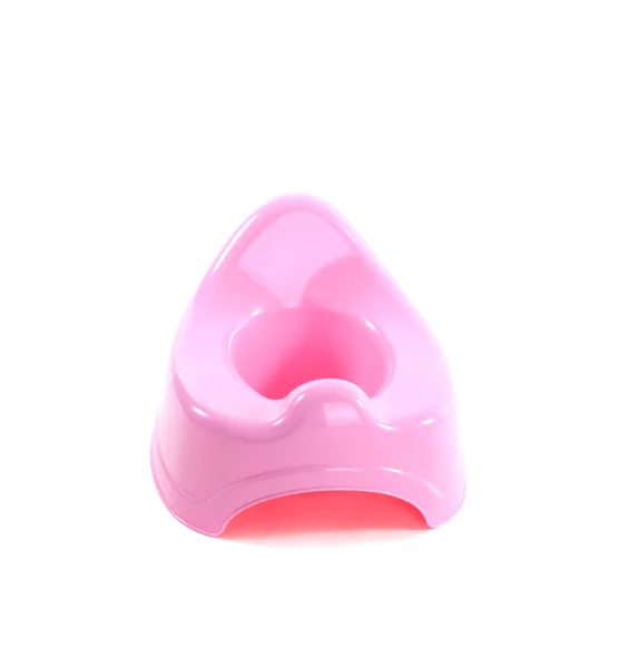 핑크 변기 — 스톡 사진