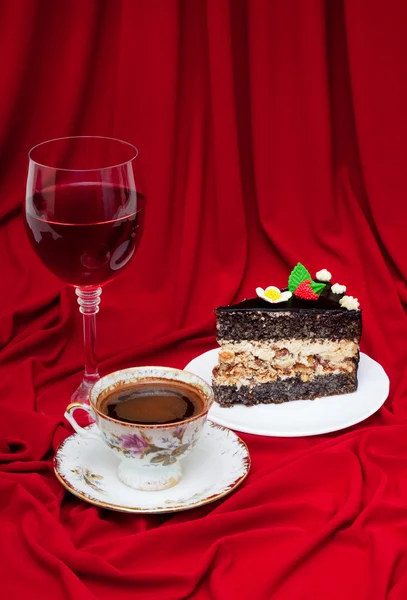 Romantische dessert — Stockfoto