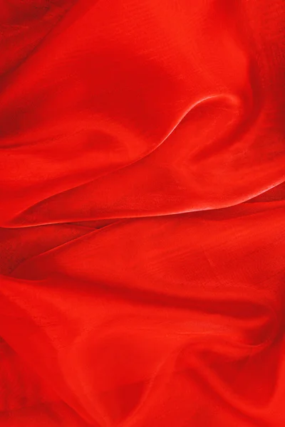 พื้นหลังอักษรชีฟองสีแดง organza — ภาพถ่ายสต็อก