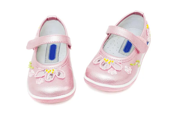 Růžové boty — Stock fotografie
