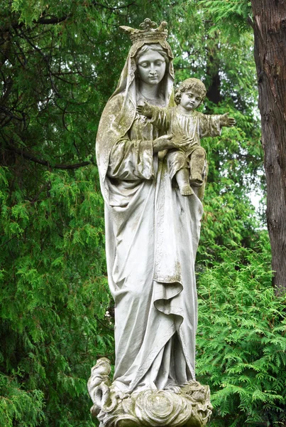 Heilige Maria mit dem Jesus — Stockfoto