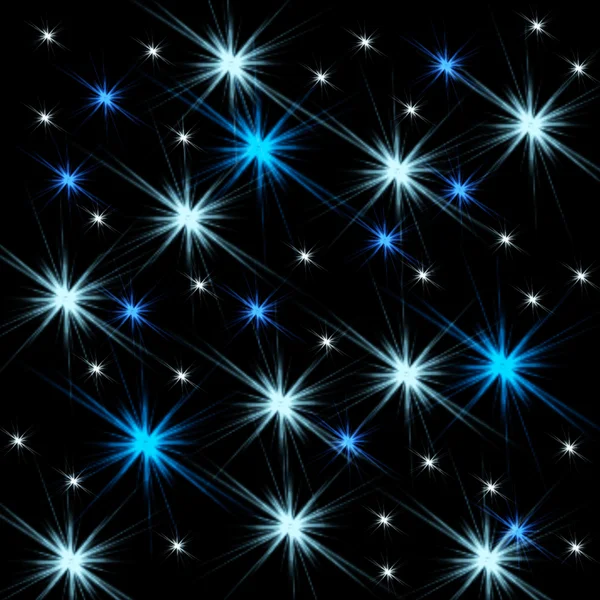 Sneeuwvlok sterkar tanesi yıldız — Stockfoto